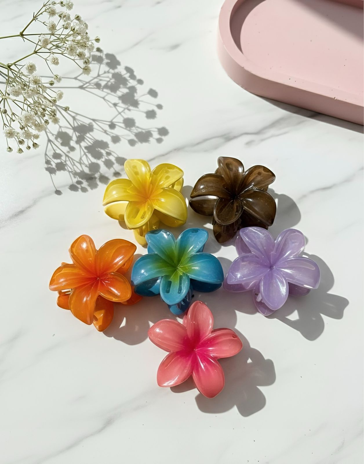 Summer Bloom Mini Claws (Set of 6)