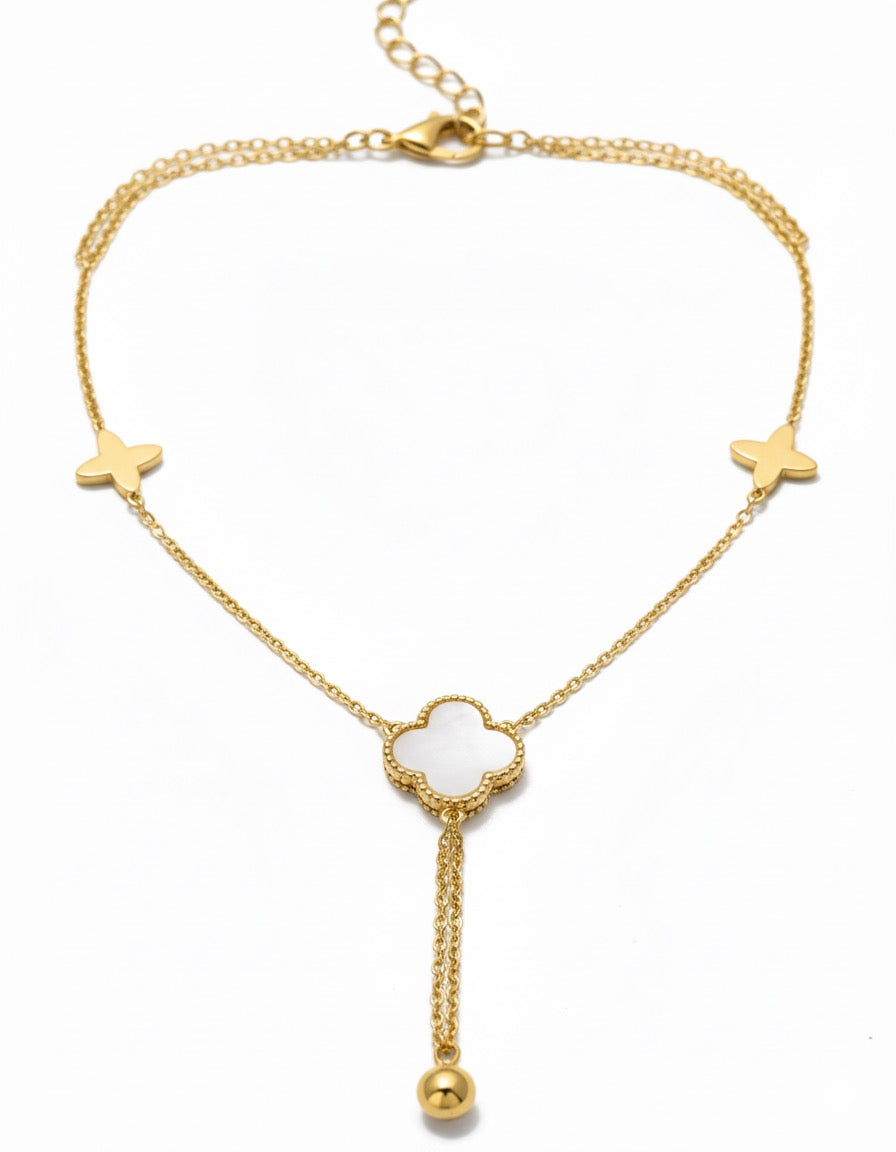 Clover Charm Bracelet