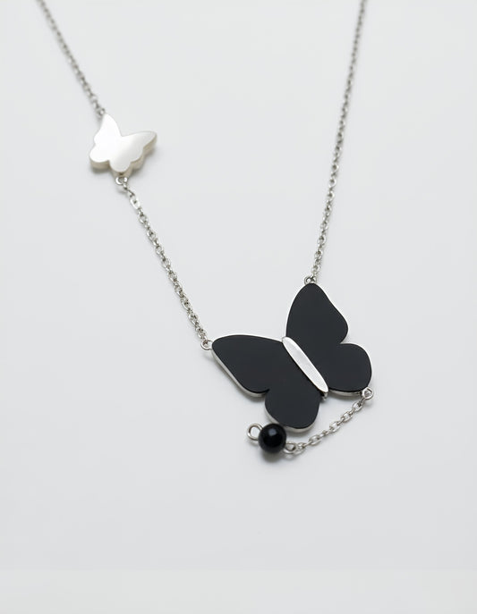 Duality Butterfly Necklace
