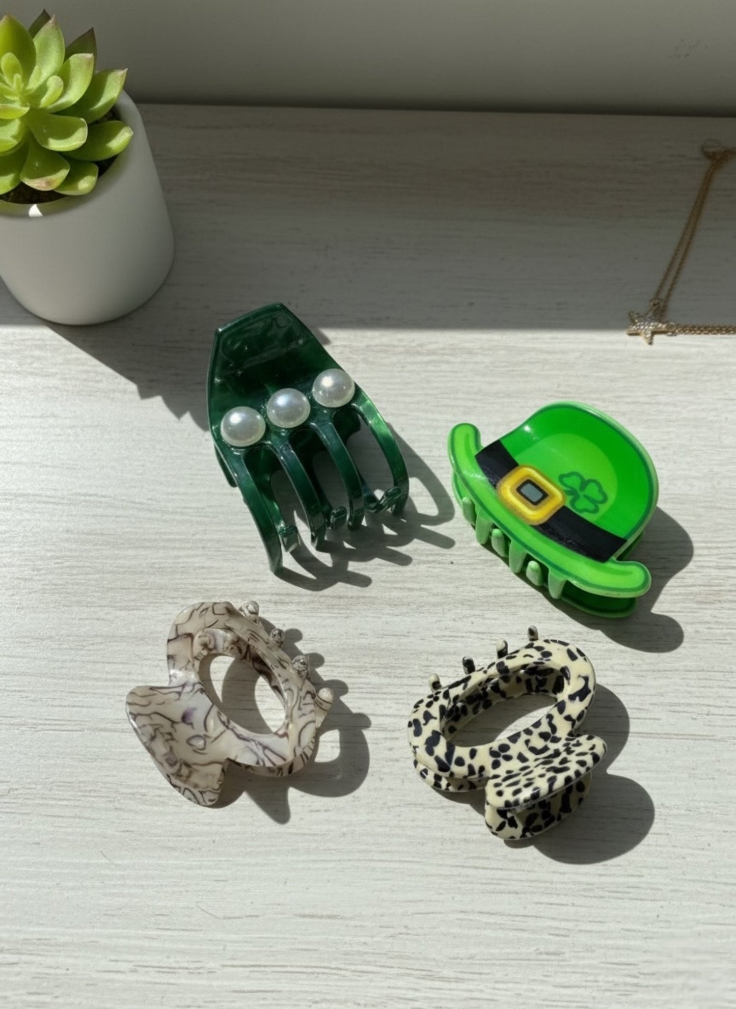 Irish Green & Wild Prints (Set of four)